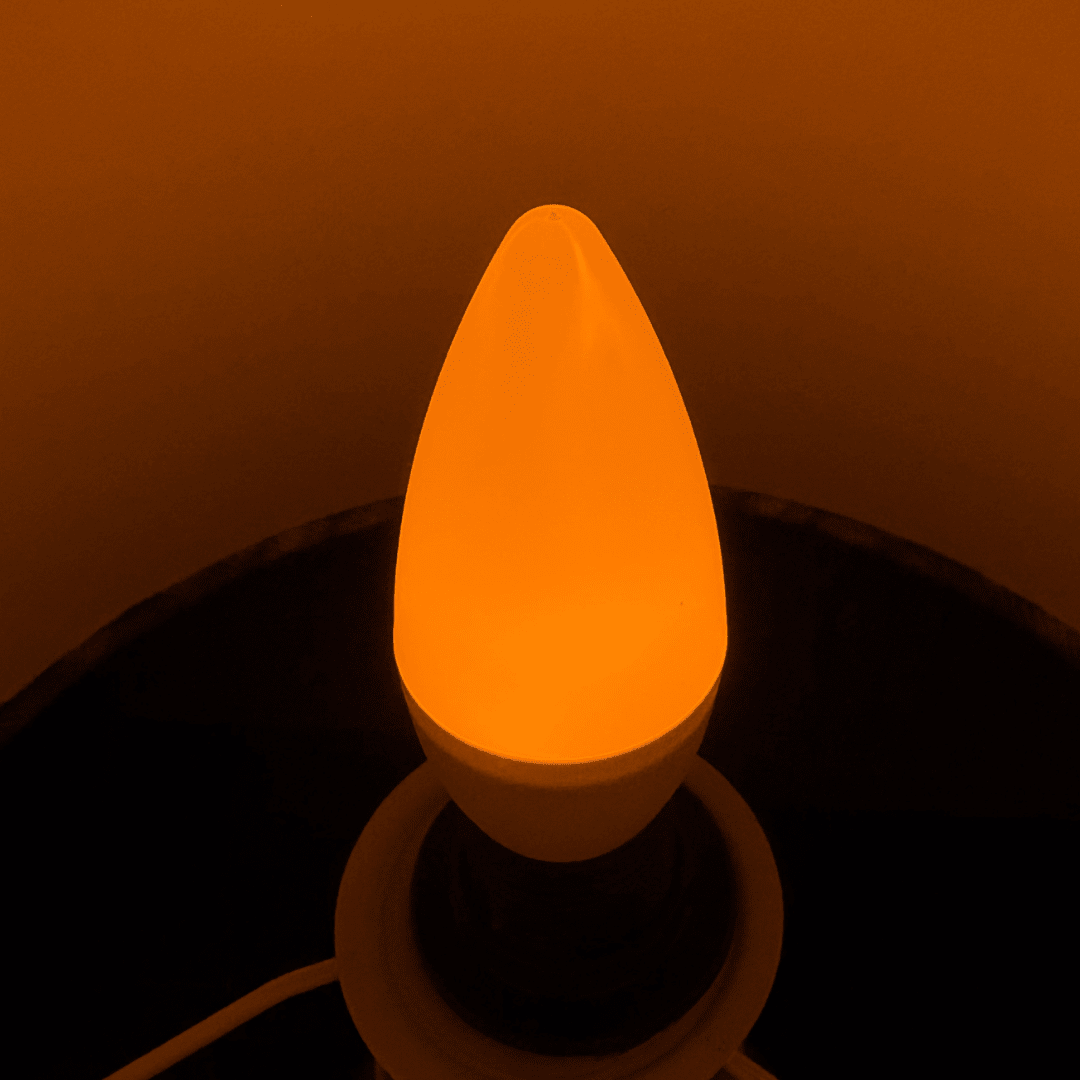 3 Kleuren Kaars Lamp E14 - Alinastore