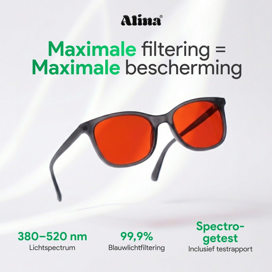 Blauw Licht Bril - M - Alinastore