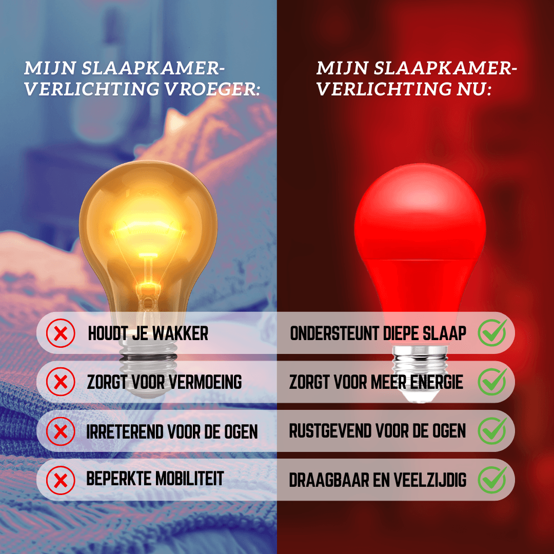 Lampe à lumière rouge - Alinastore