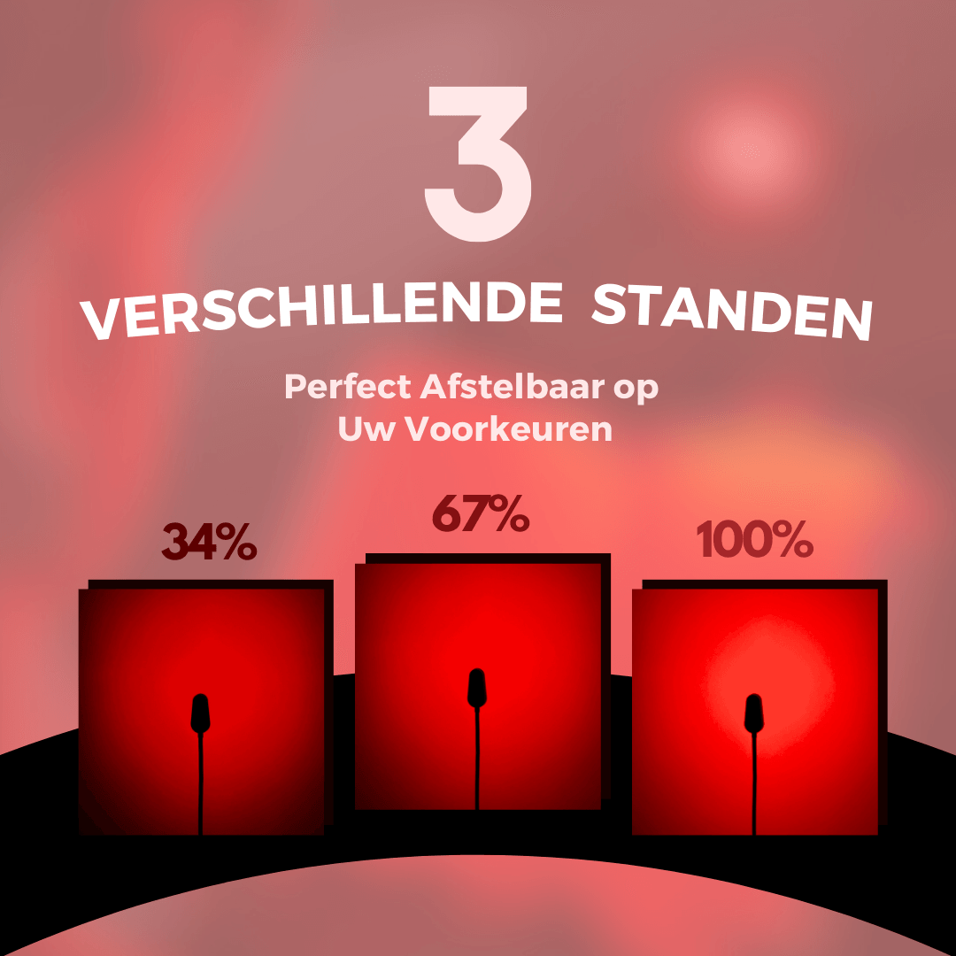 Rood Licht Leeslamp - Alinastore