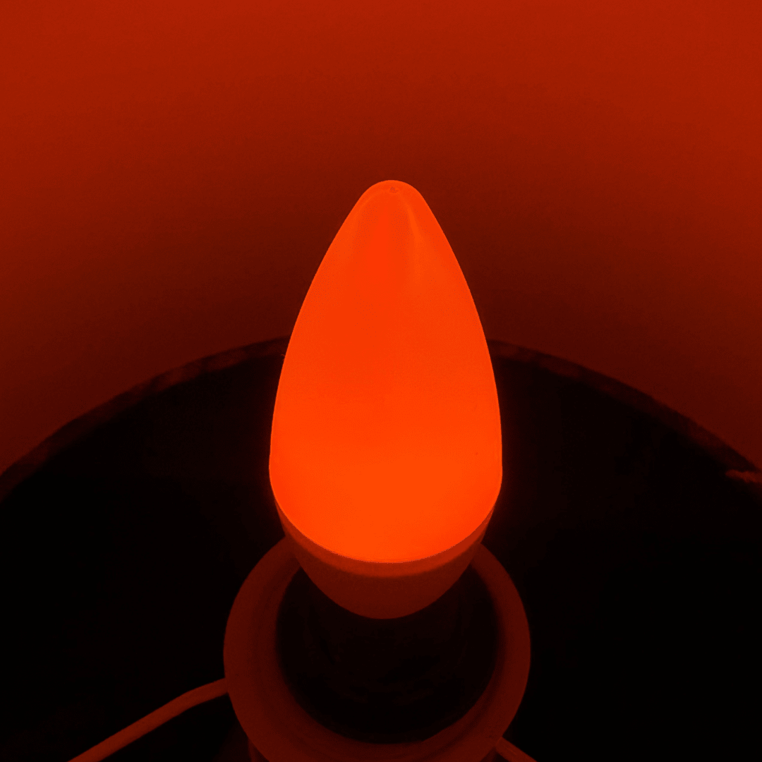 3 Kleuren Kaars Lamp E14 - Alinastore