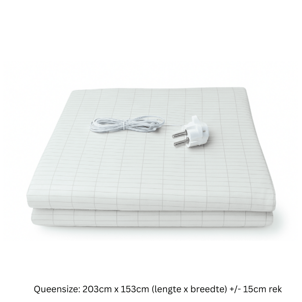 Aardingslaken Grounding Sheet TELLURIS Aardingslaken 153x203 Cm - Verbeter Je Slaap Met Natuurlijke Aarding Anti-stress Aarding