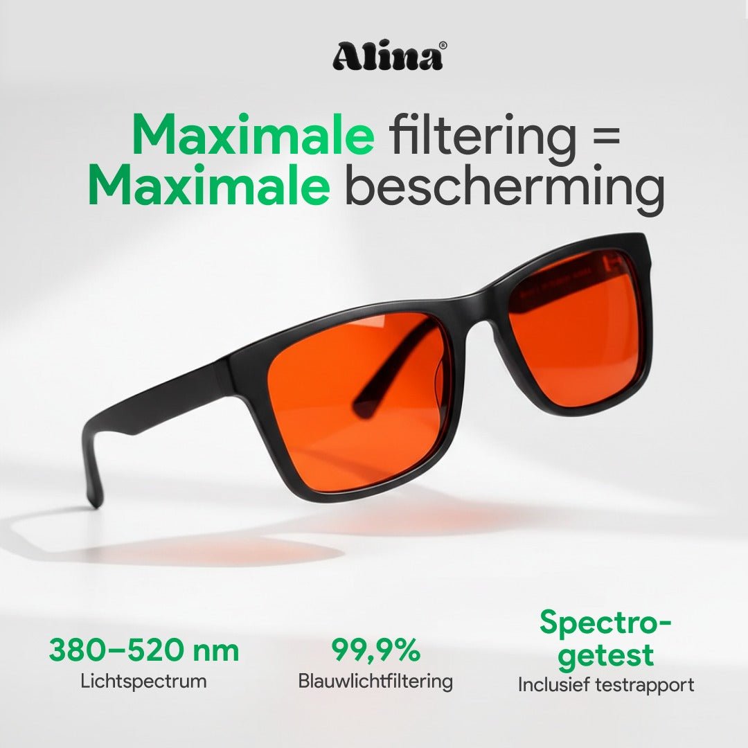 Blauw Licht Bril - L - Alinastore
