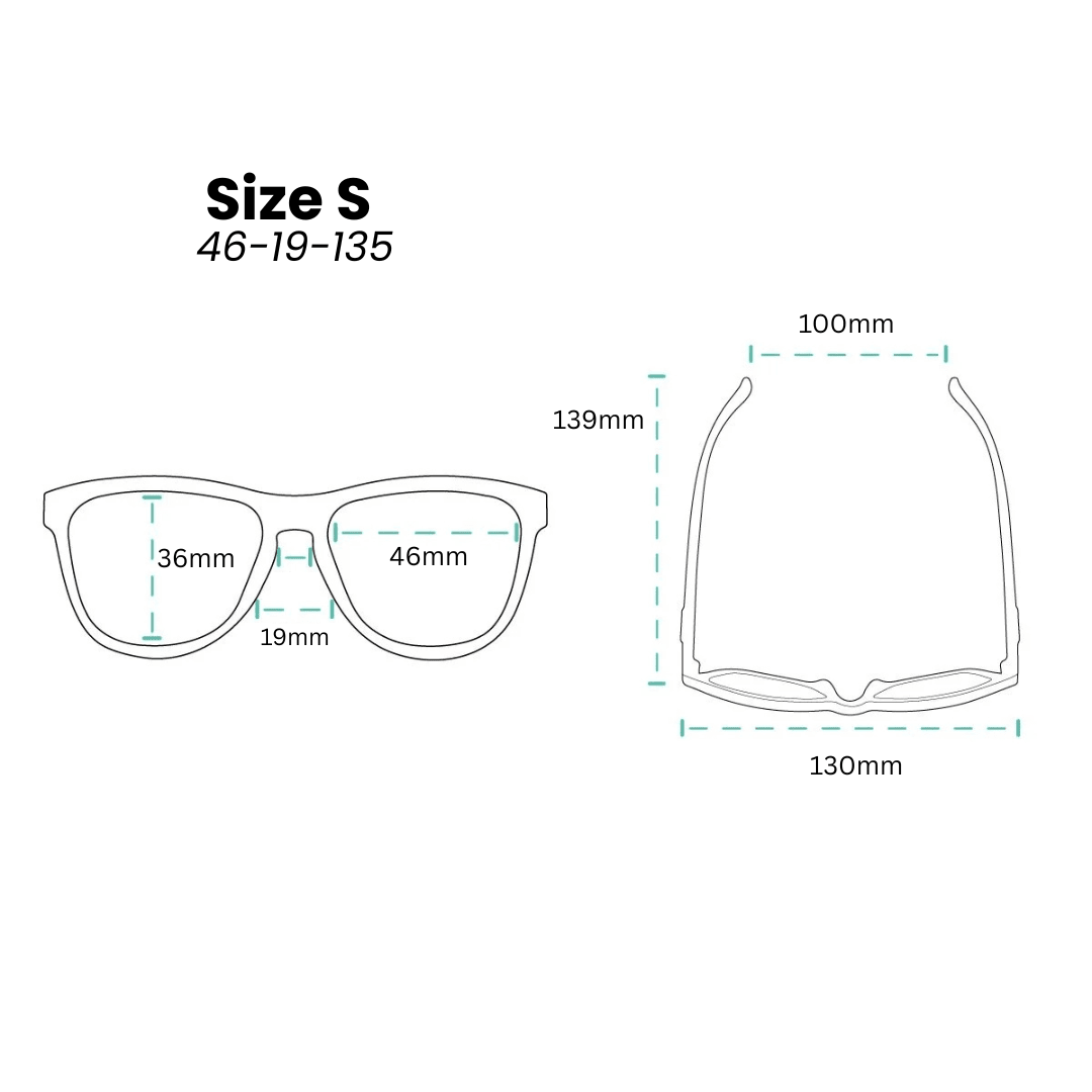 Blauw Licht Dagbril - S - Alinastore