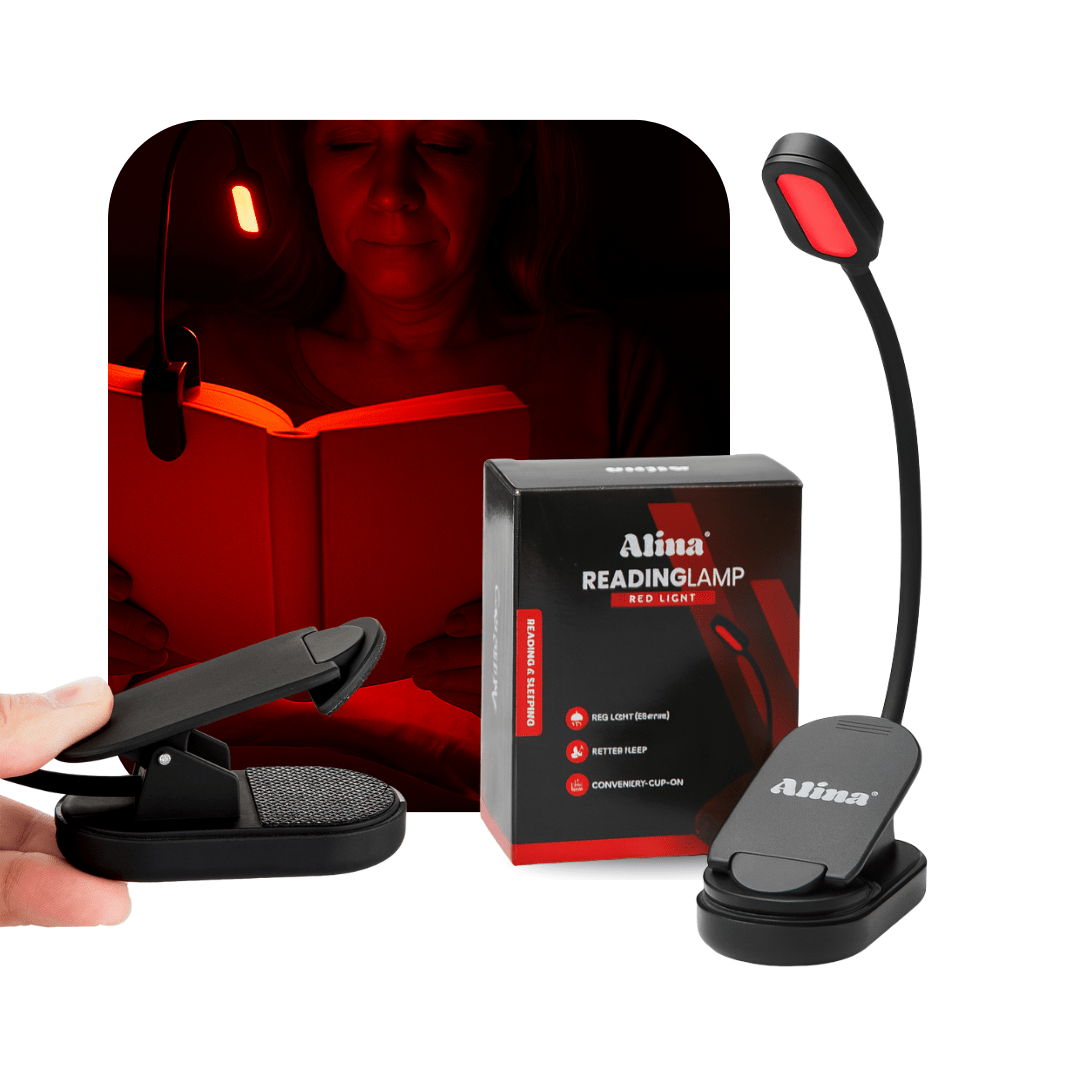 Lampe de lecture à lumière rouge - Alinastore